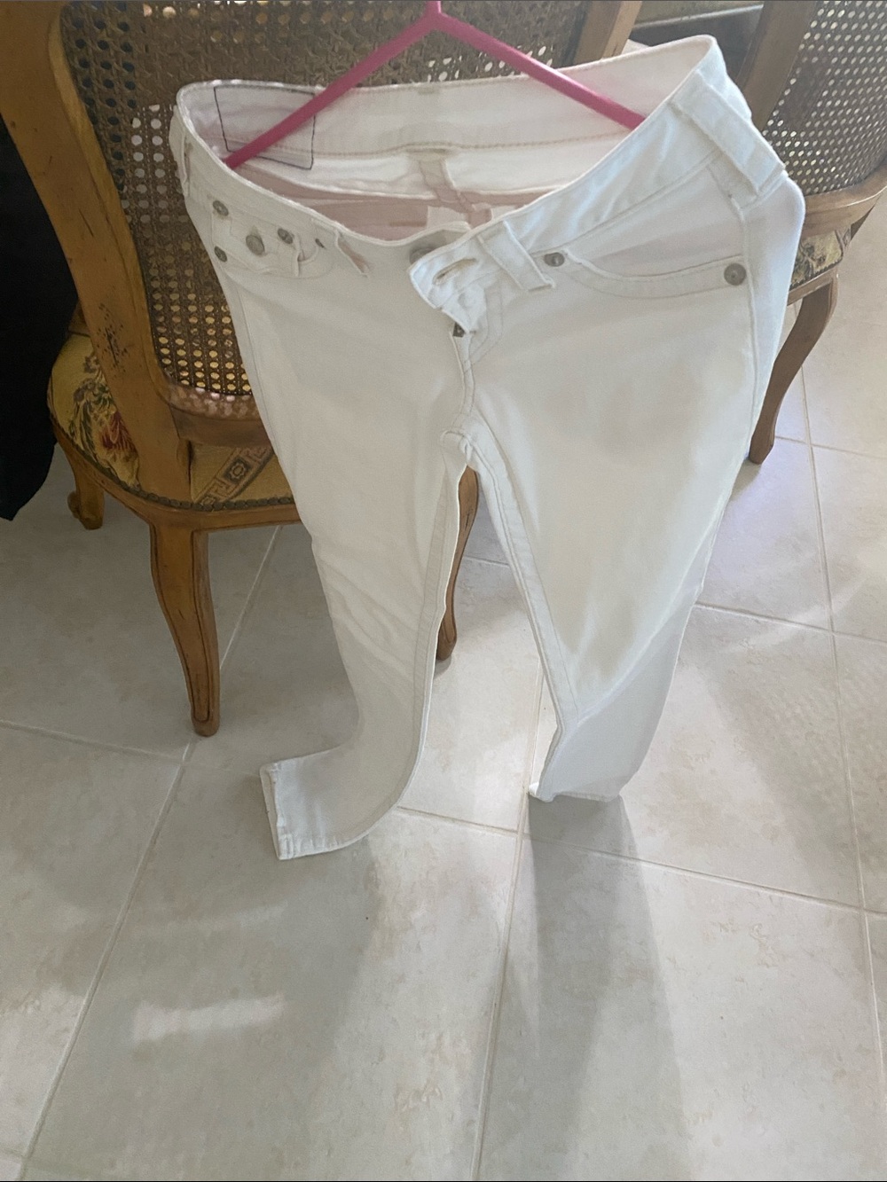 True Religion White Women's Skinny Jeans